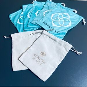 Kendra Scott Authentic Jewelry Bags Turquoise & Silver